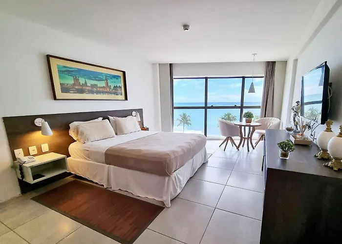 Flat Frente Mar C Limpeza Diaria | R608